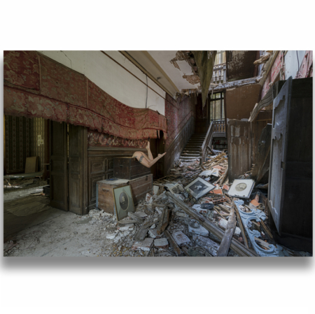 Lily Stoneheart photography Urbex castle