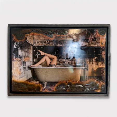 Photographie Urbex creation brulée