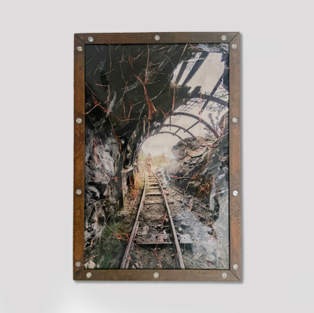 création Urbex en résine epoxy