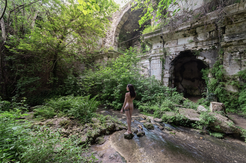 photographie d’art contemporain autoportrait urbex lieu déserté