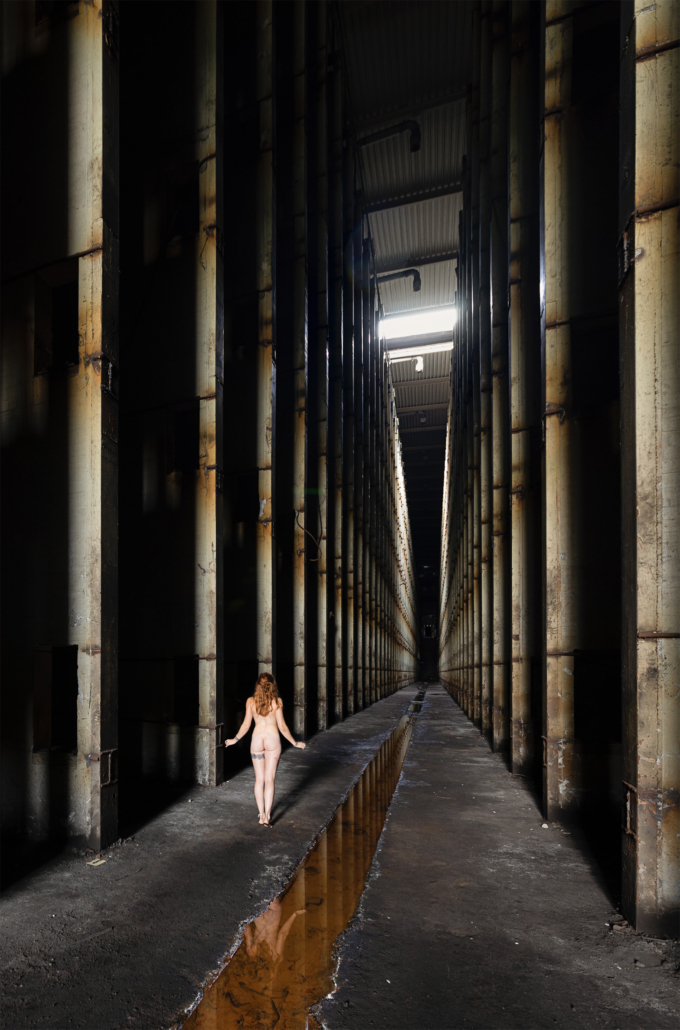 abandoned factory in Belgium